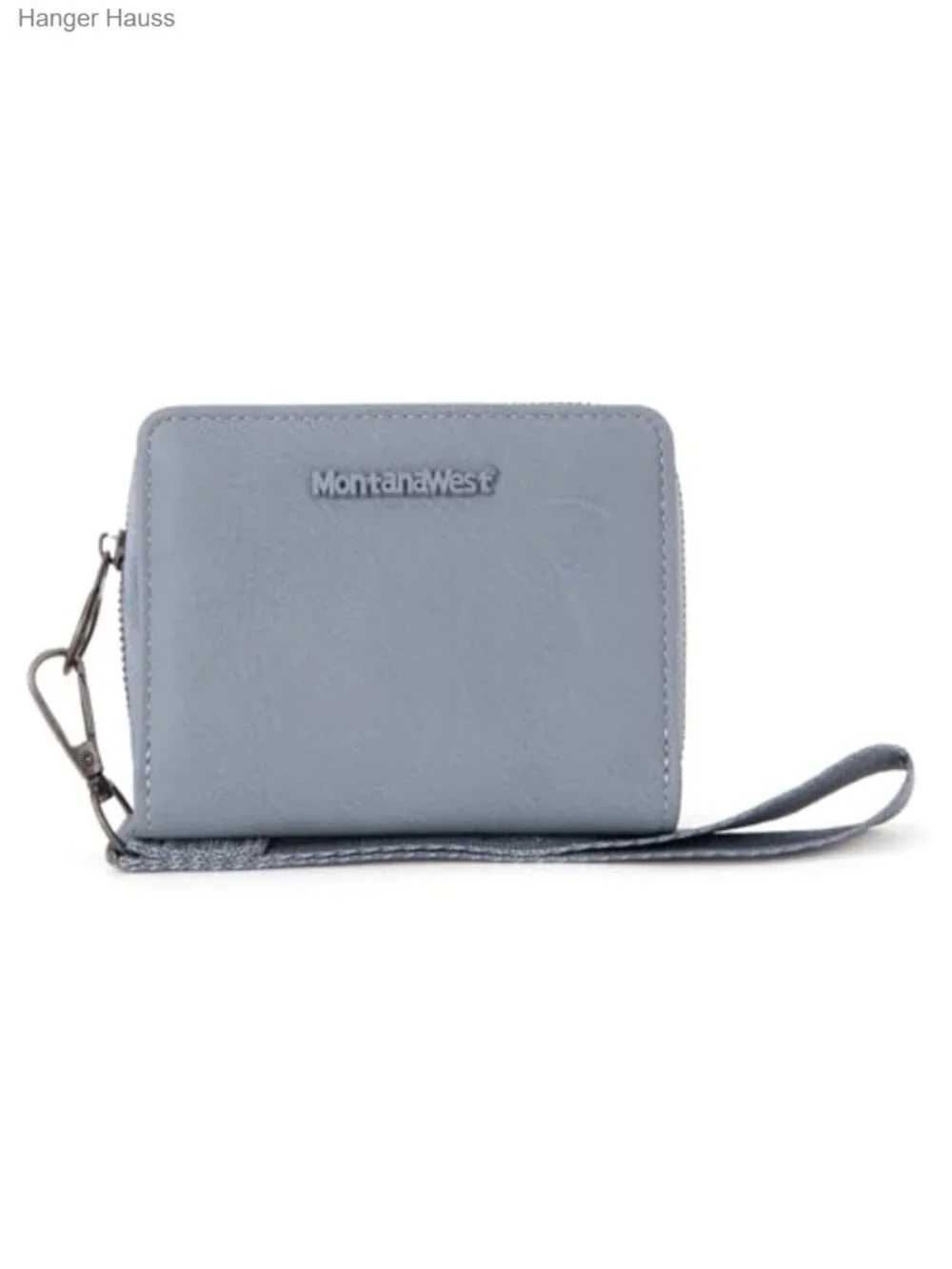 Women's Small Wallet with Detachable Wristlet RFID Blocking Faux Leather
